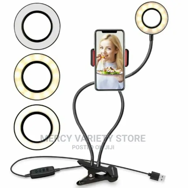 Professional Ring Light With Phone Holder