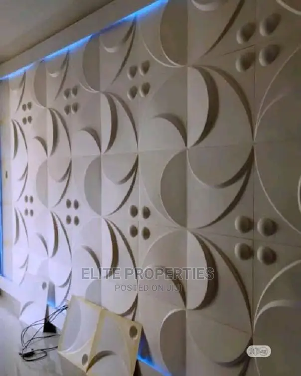 3d Wall Panel Installation in Ibadan – Modern Luxurious Finishing