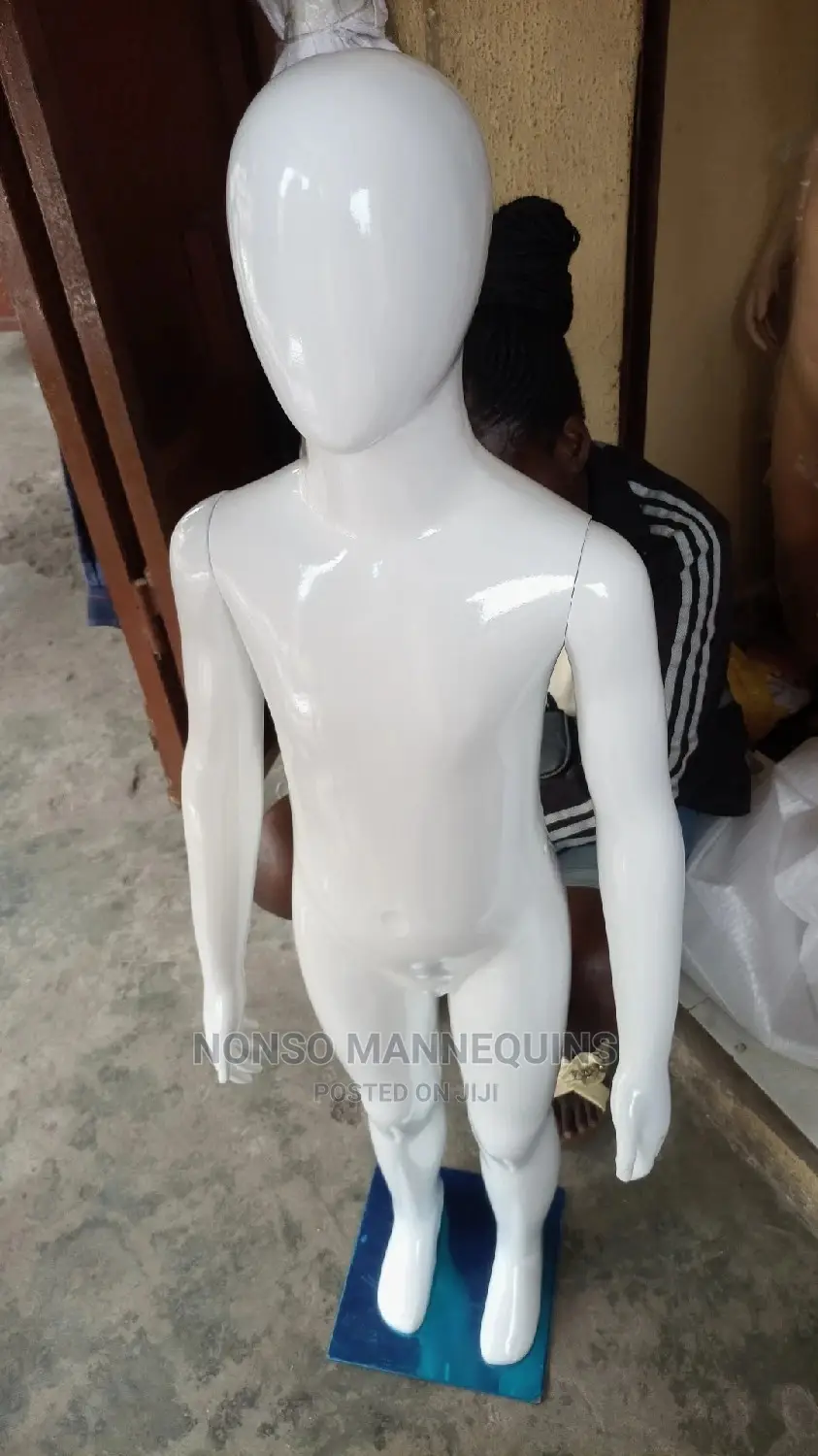 Age 6 to 10 Years Faceless Unisex Glossy Mannequin