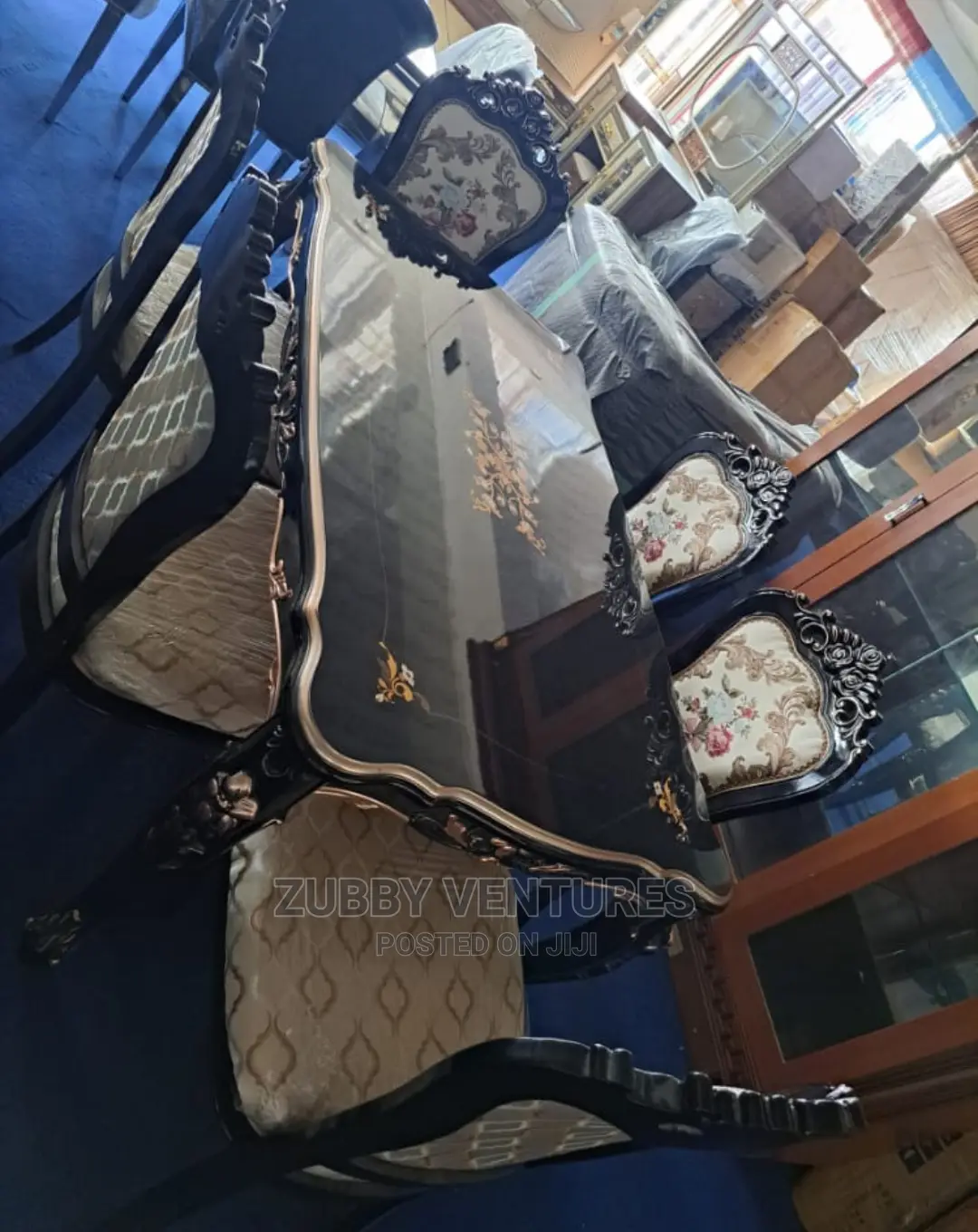 Brand New Quality and Imported Royal Dining With Six Chairs