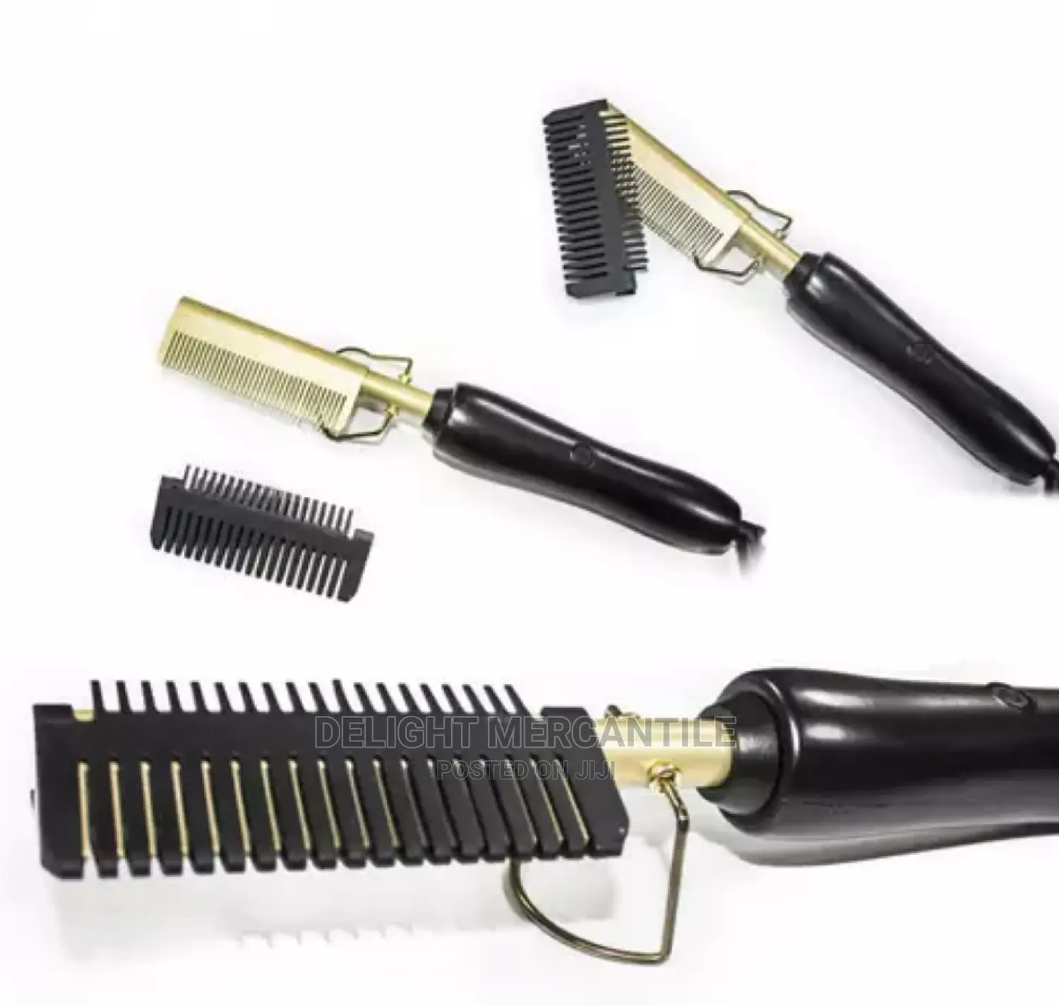Hot Comb Straightener Brush Electric Styling Brush Comb