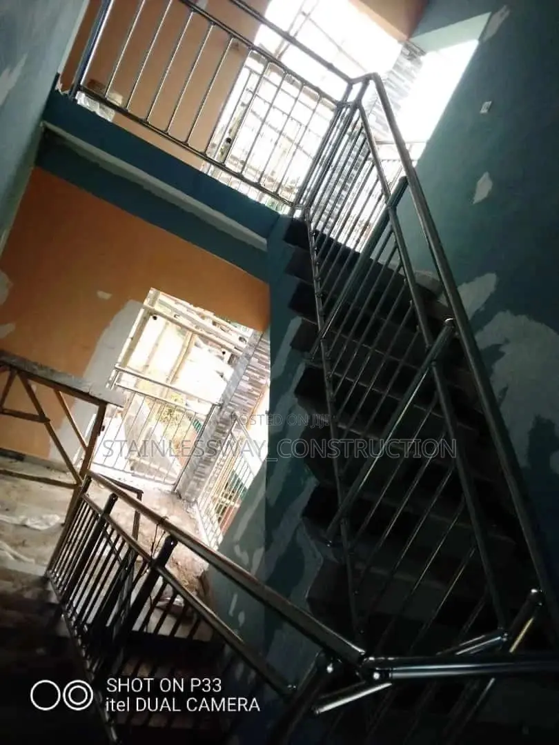 Staircase Railings With Warrior Hannah at Galadimawa