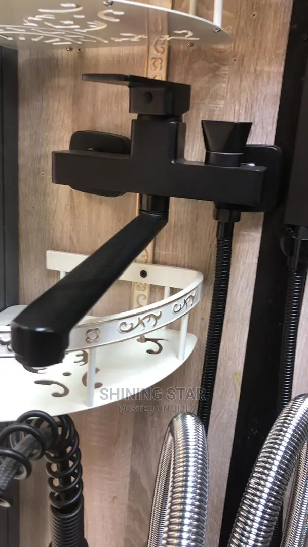 Black Wall Mixer