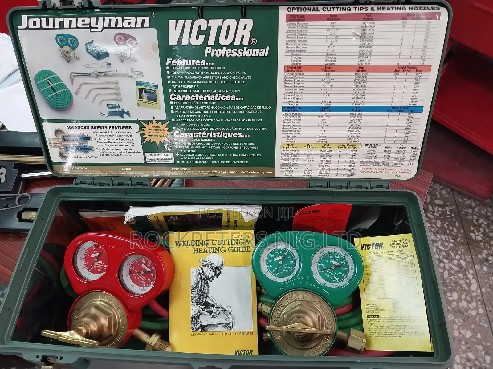 Victor Heavy Duty Journeyman 0384-2009 W/H315fc Set(Original)