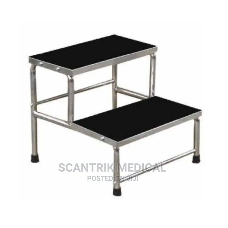 Stainless Steel Step Foot Stool for Hospital Clinic
