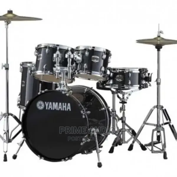 Yamaha 5 Set Drum With Complete Drum Kits