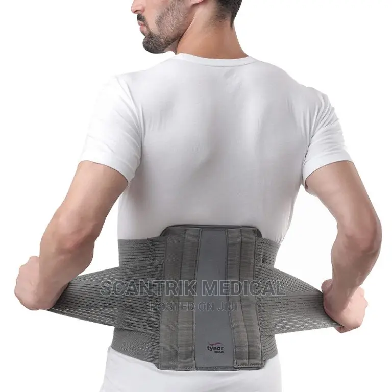 Portable Back Brace Belt Relief Low Back Pain,