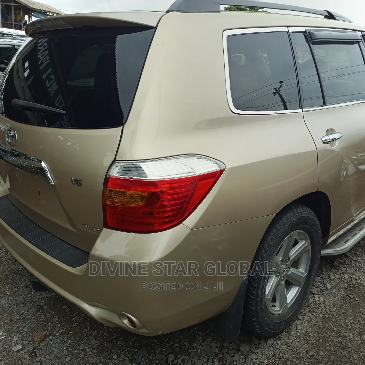 Toyota Highlander Limited 2009 Gold