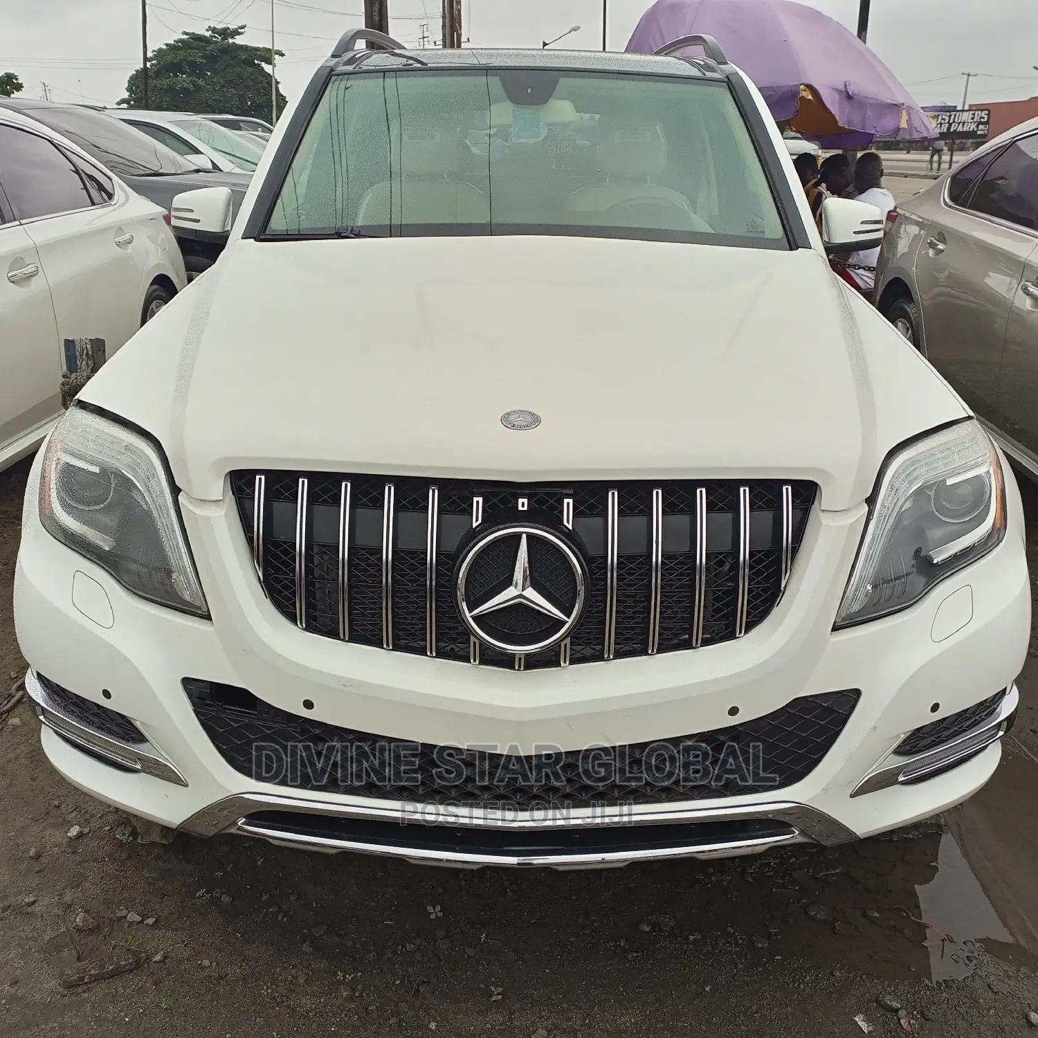 Mercedes-Benz GLK-Class 350 4MATIC 2014 White