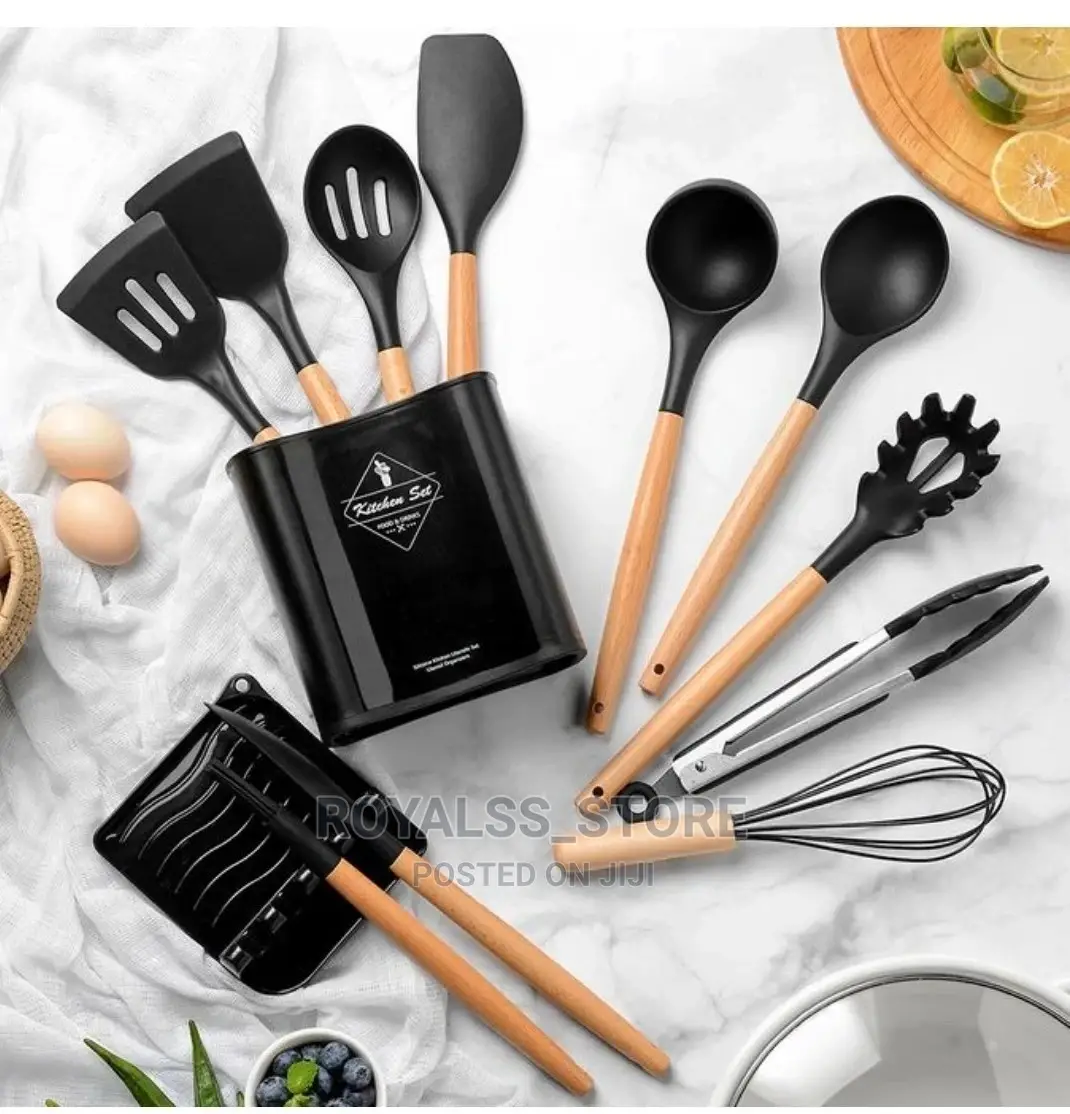 12pcs Silicone Utensil Set Cooking Utensils Set