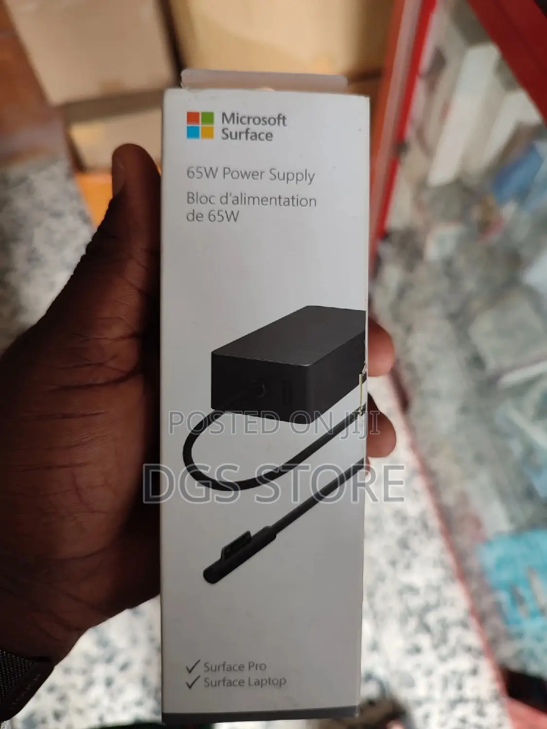 Microsoft Surface 65w Power Supply For Surface Pro Laptop