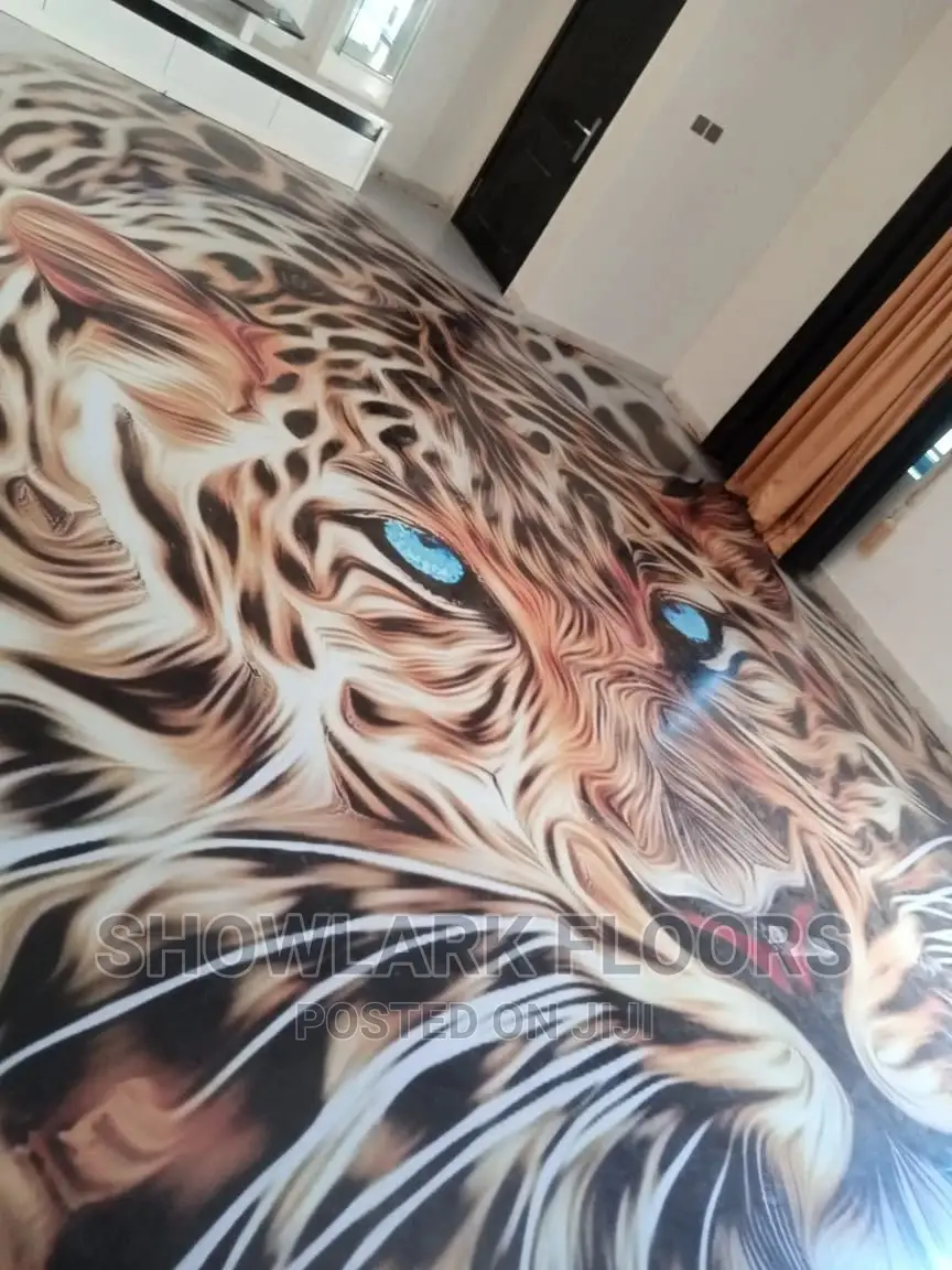 3D Glossy Finish Epoxy Floor