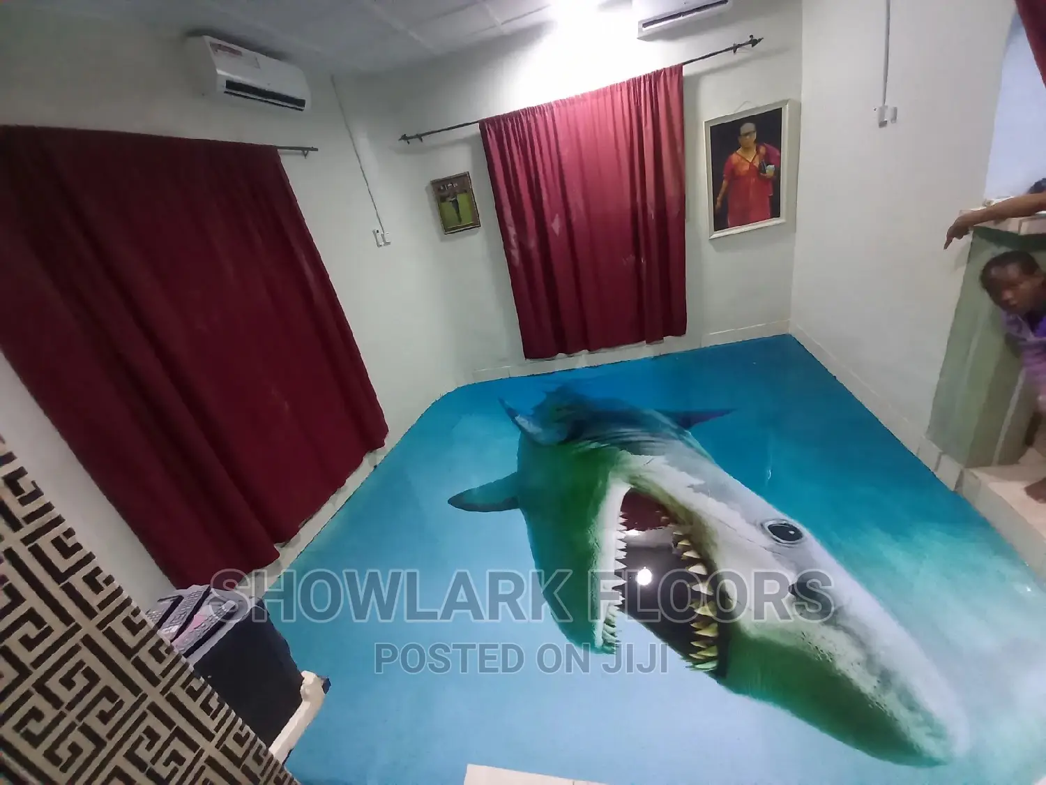 3D Glossy Finish Epoxy Floor