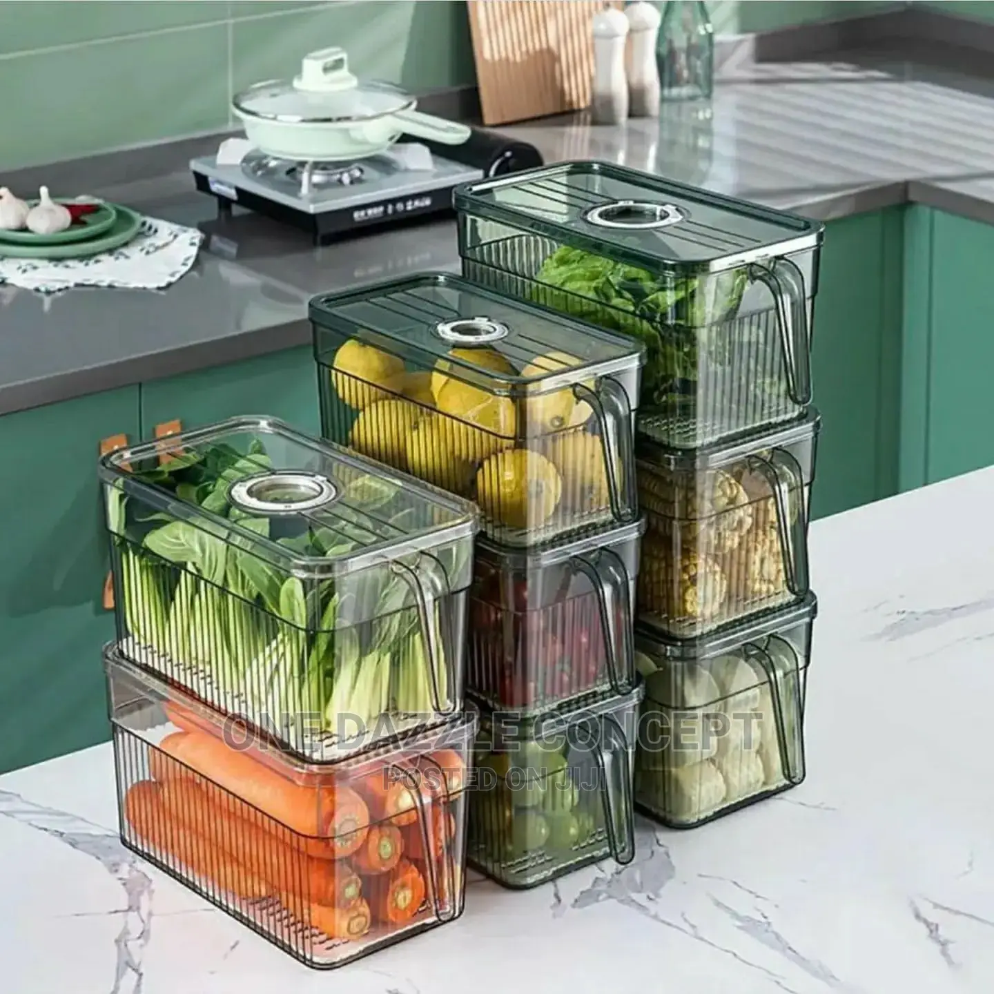 Beautiful Acrylic Storage Box With Handle