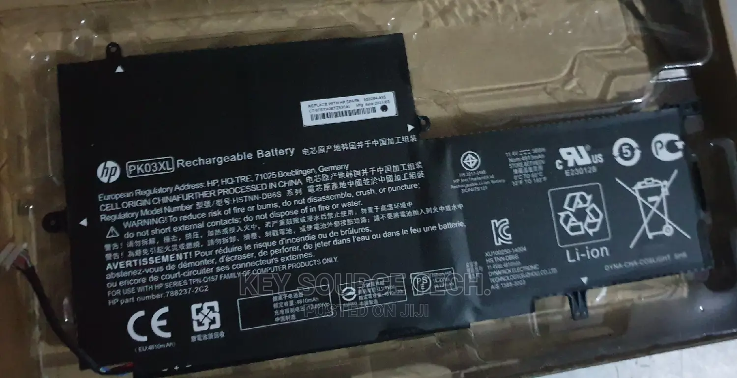 Pk03xl Laptop Battery For Hp Spectra X360 Pro 14-3000 G1 G2 (Original)