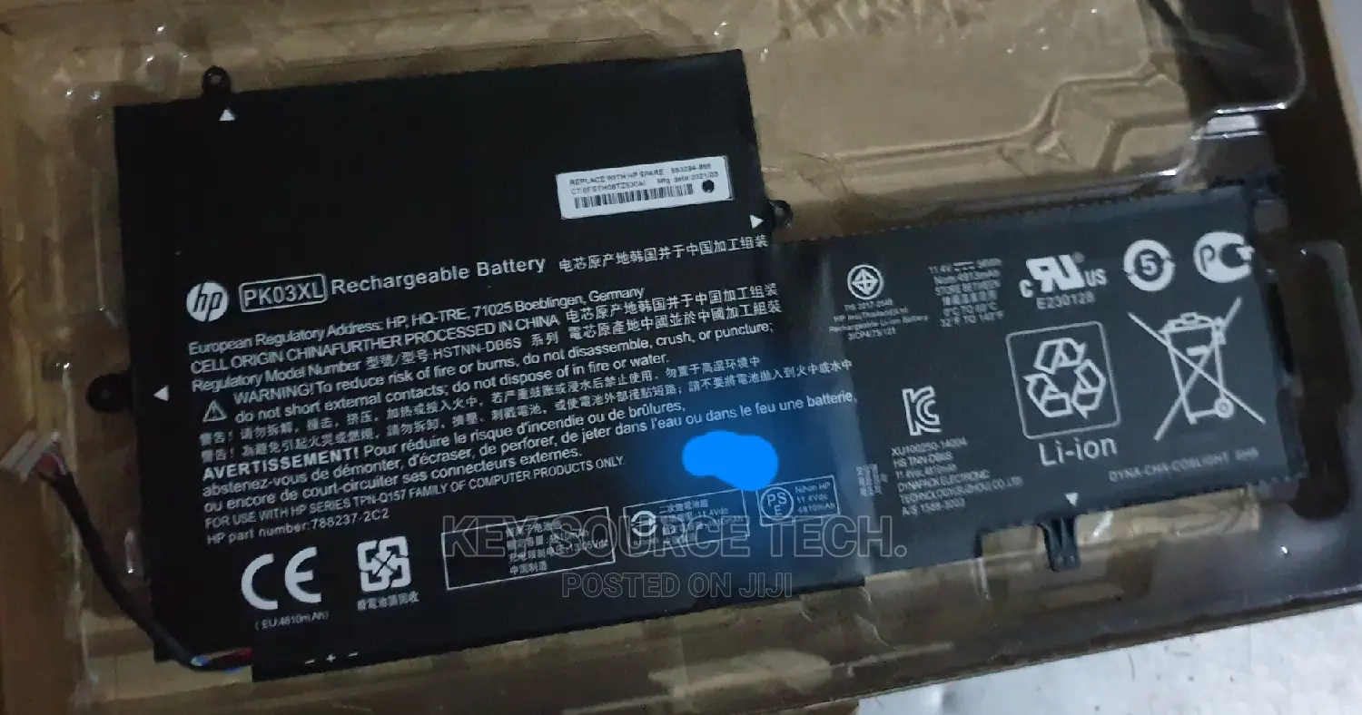 Pk03xl Laptop Battery For Hp Spectra X360 Pro 14-3000 G1 G2 (Original)