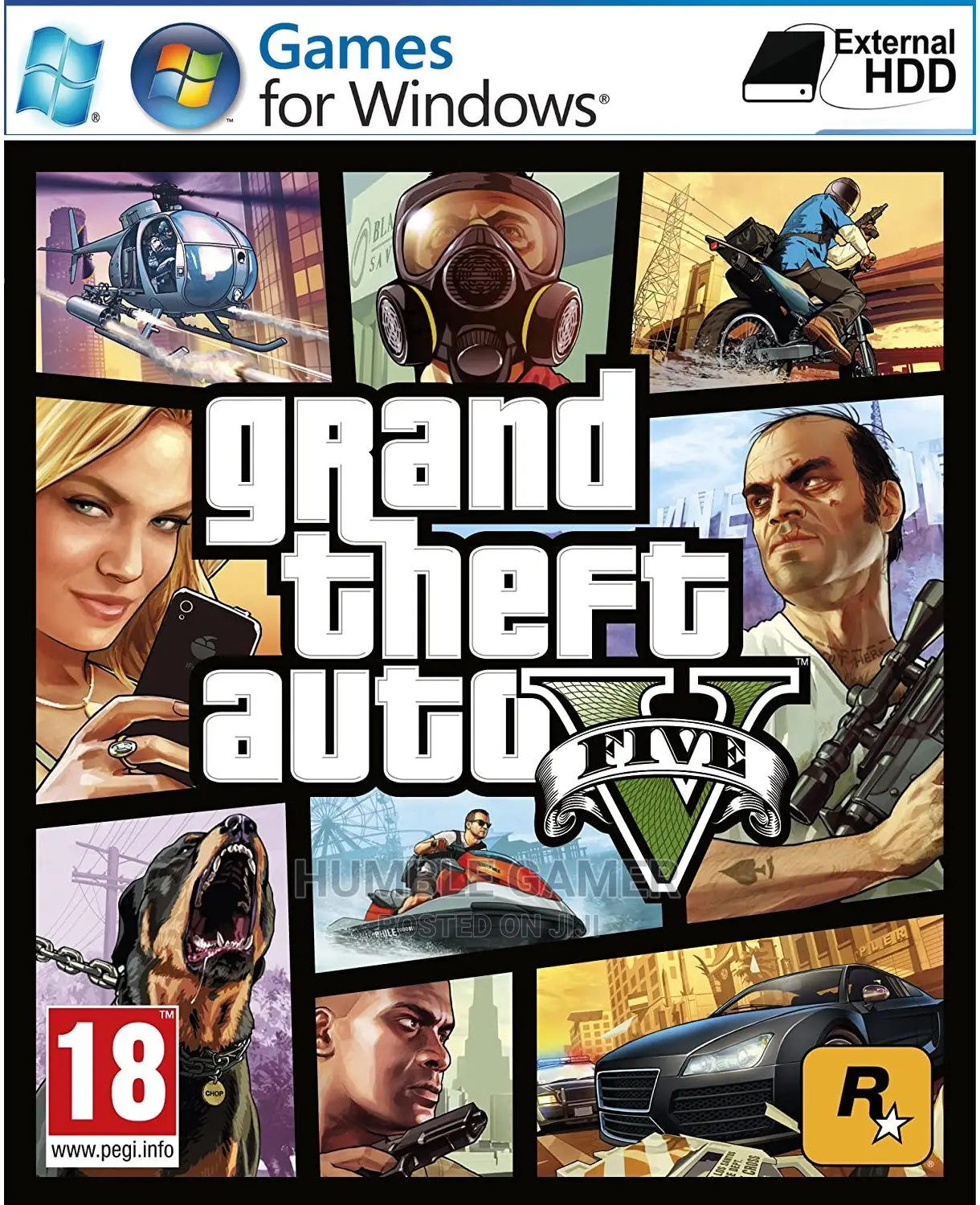 320GB External Hard Drive + 4 PC/Laptop Games of Your Choice