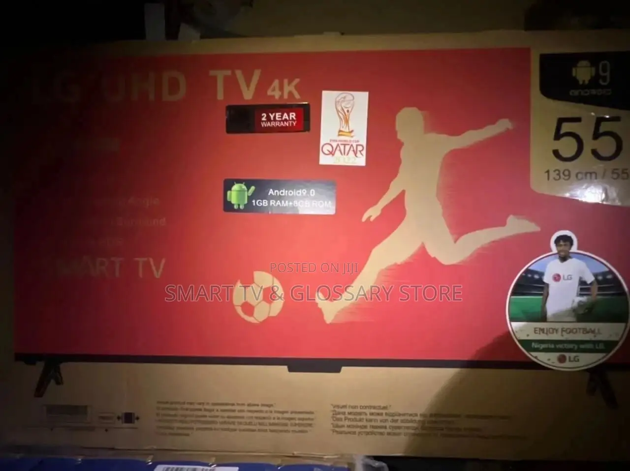 55 Inches Smart Tv Lg Netflix, Facebook,You
