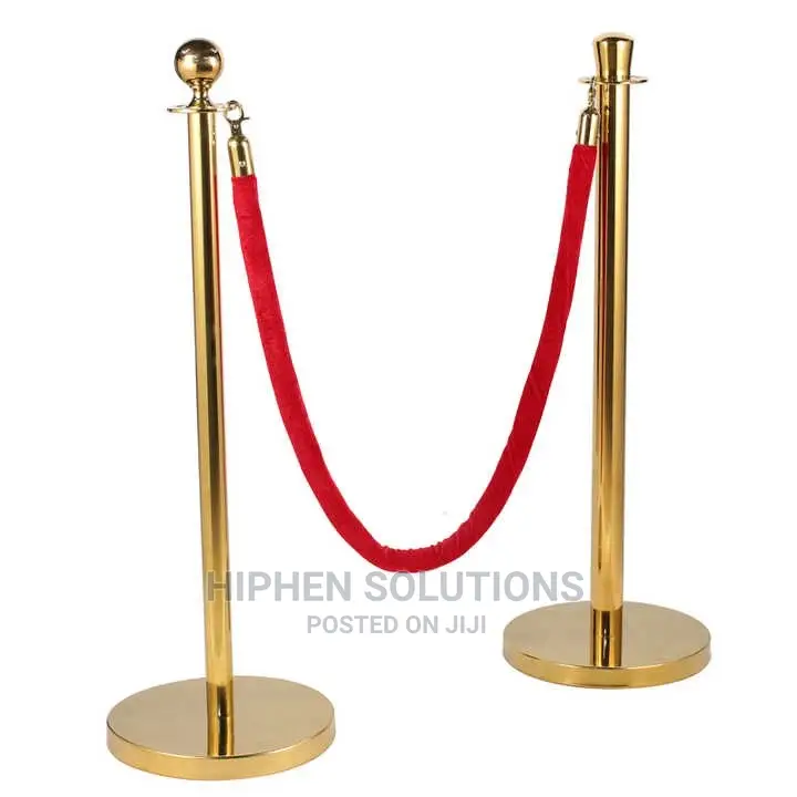 Outdoor Cafe Banner Partition Stanchion Barrier