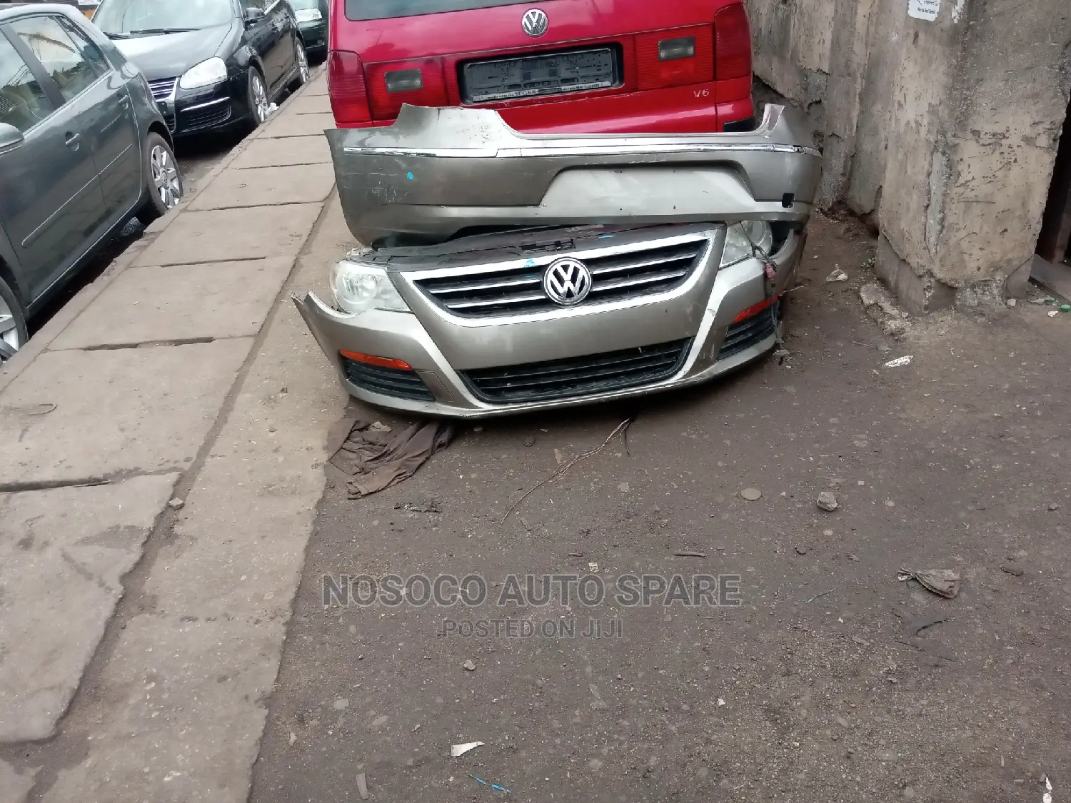 Passat Cc Front Bumper And Head Light 2010