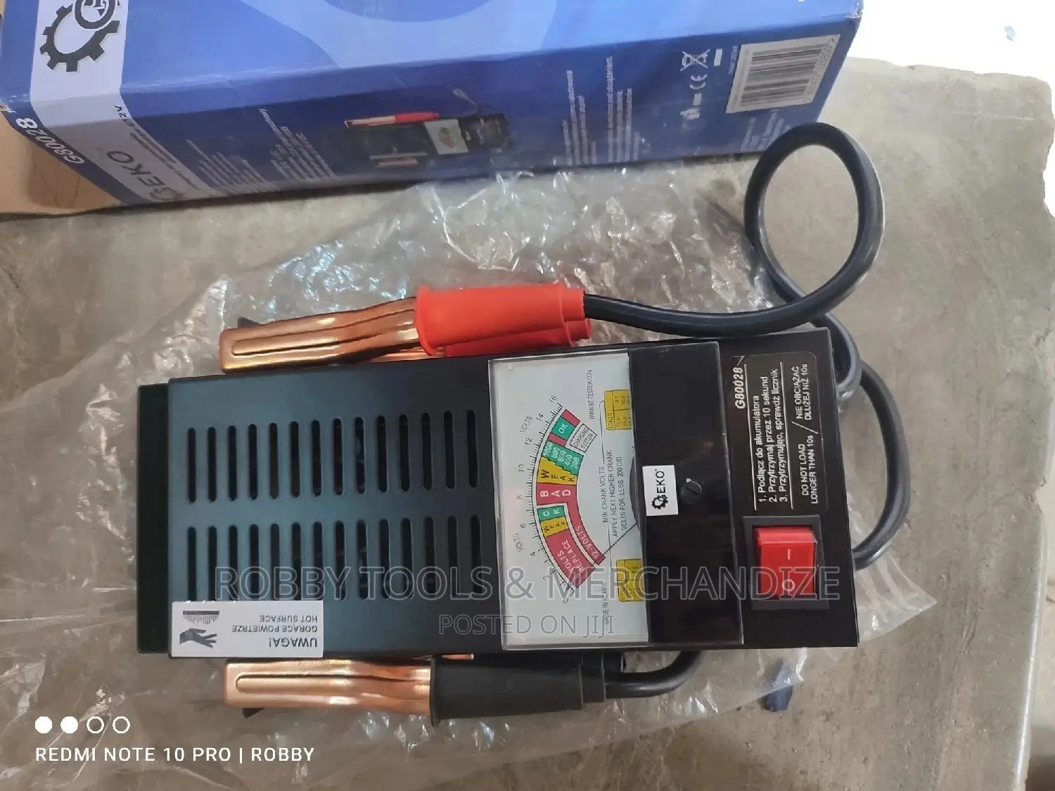 Analogue Battery Tester 6/12v
