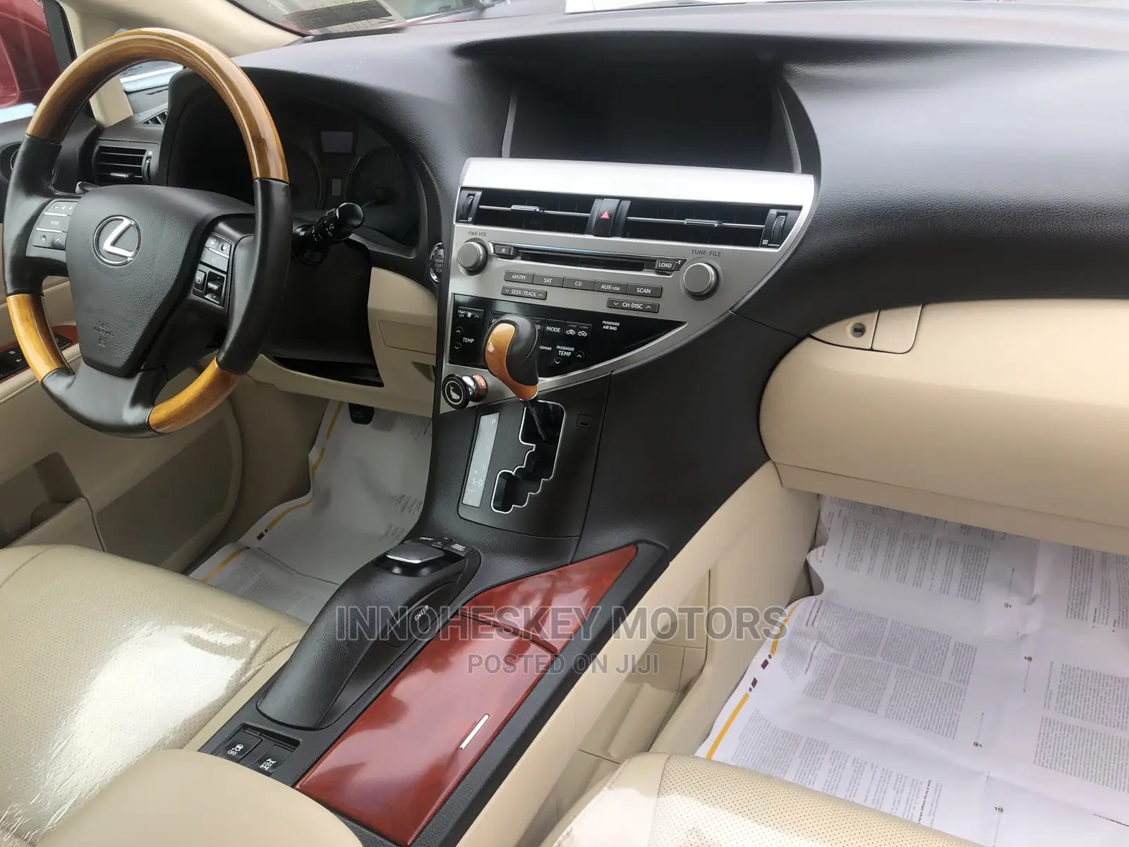 Lexus RX 350 2010 Red