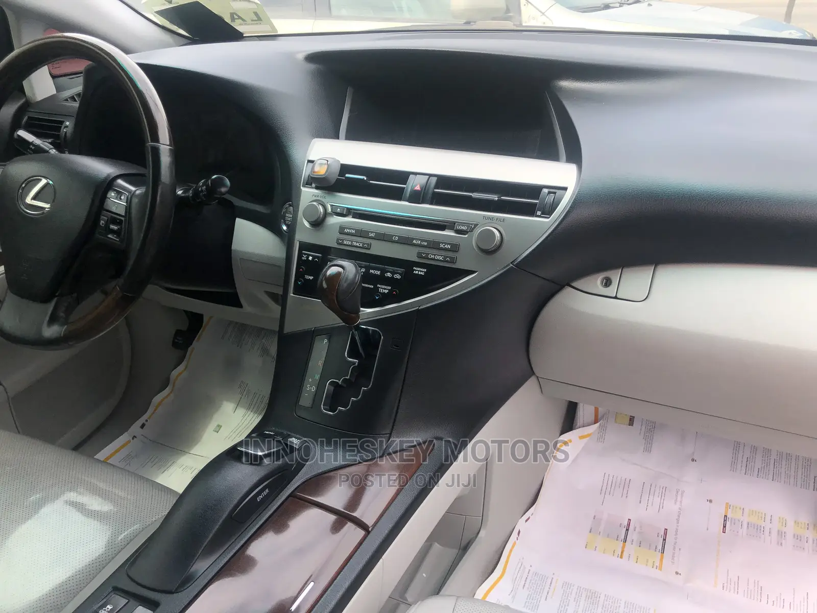 Lexus RX 350 FWD 2012 Silver