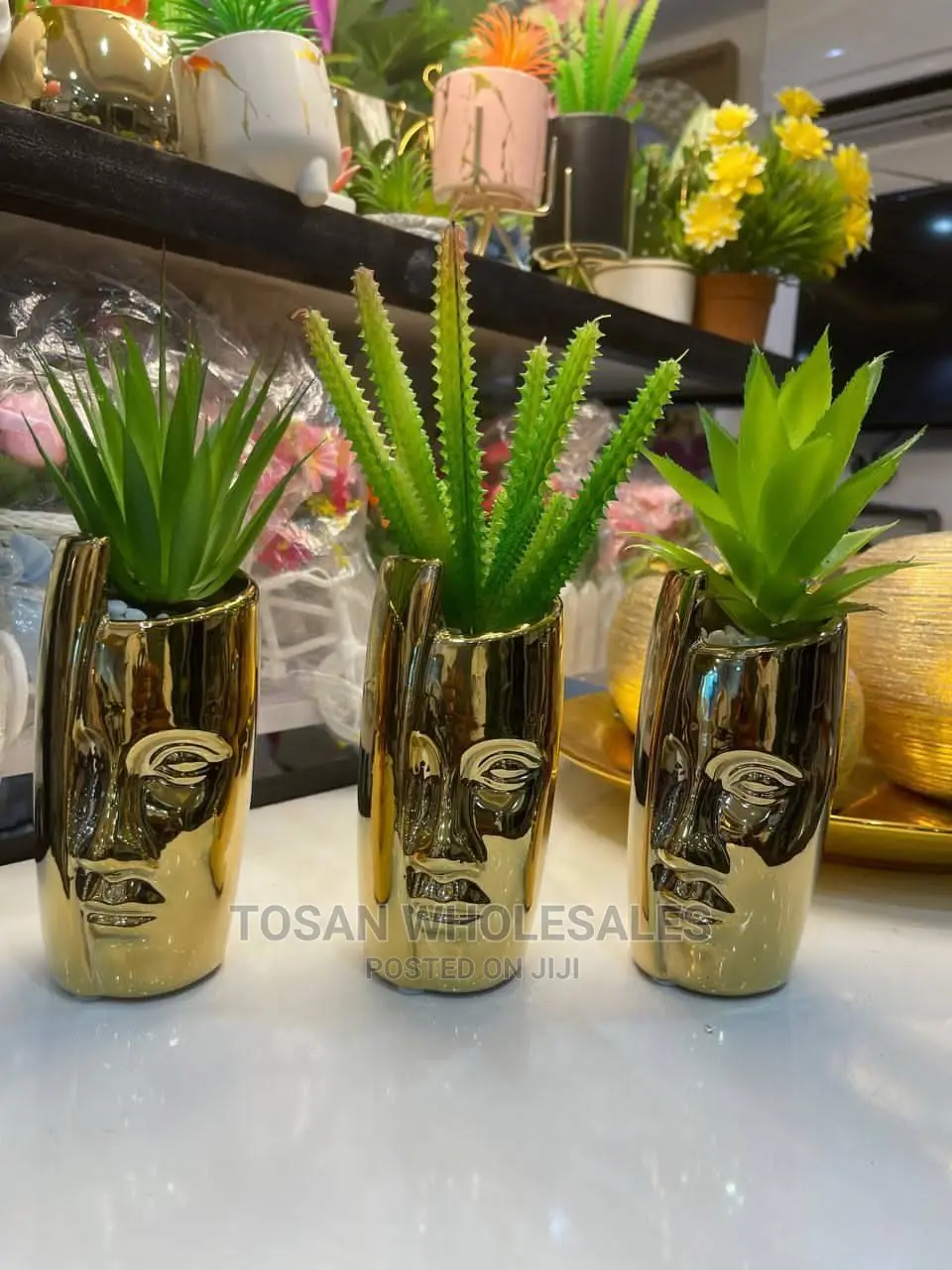 Mask Flower Decor