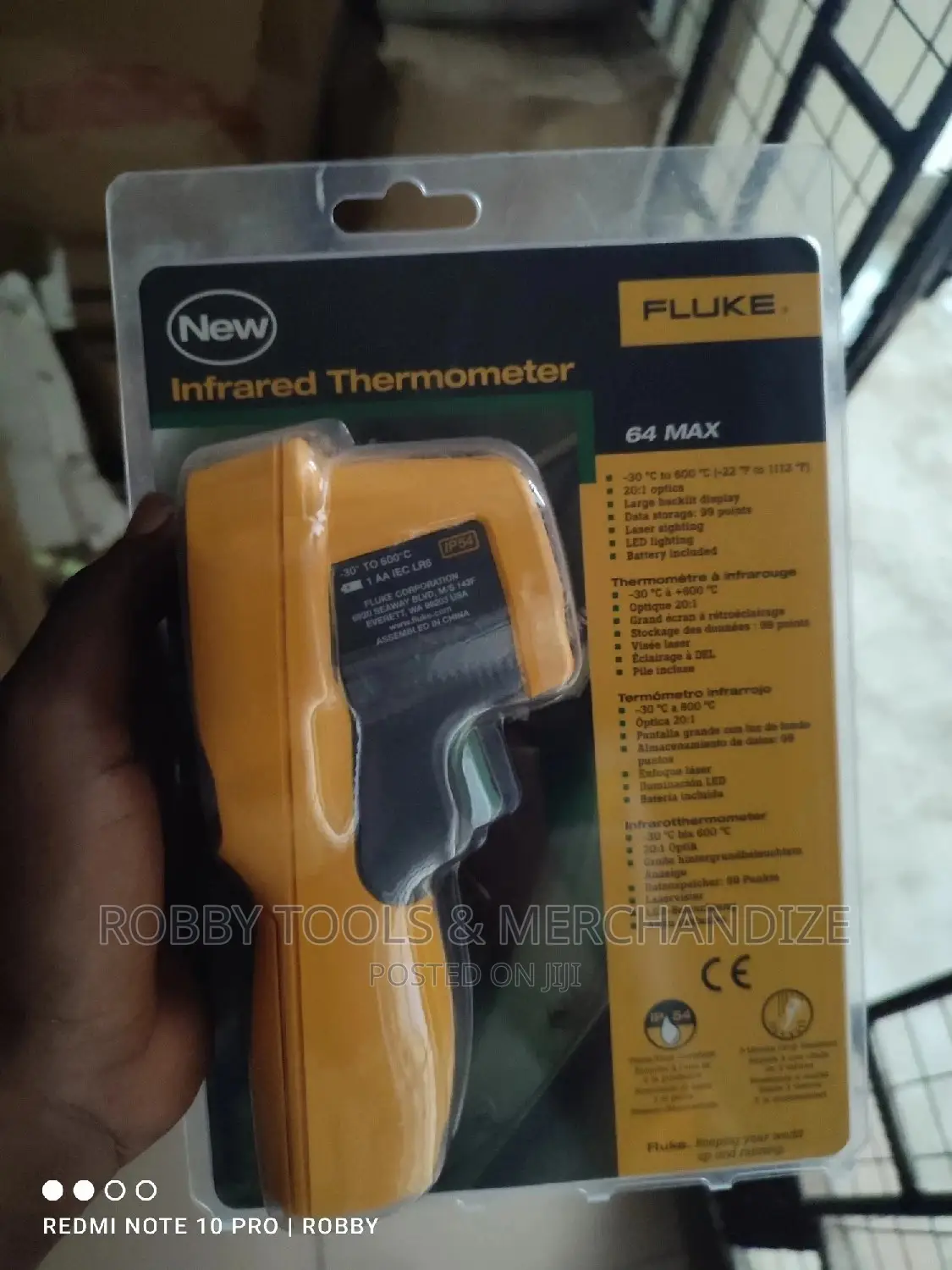 Fluke Infrared Thermometer 64 MAX