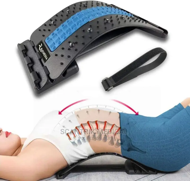 Multi-Level Back Cracker Board, Back Massager for Bed, Chair