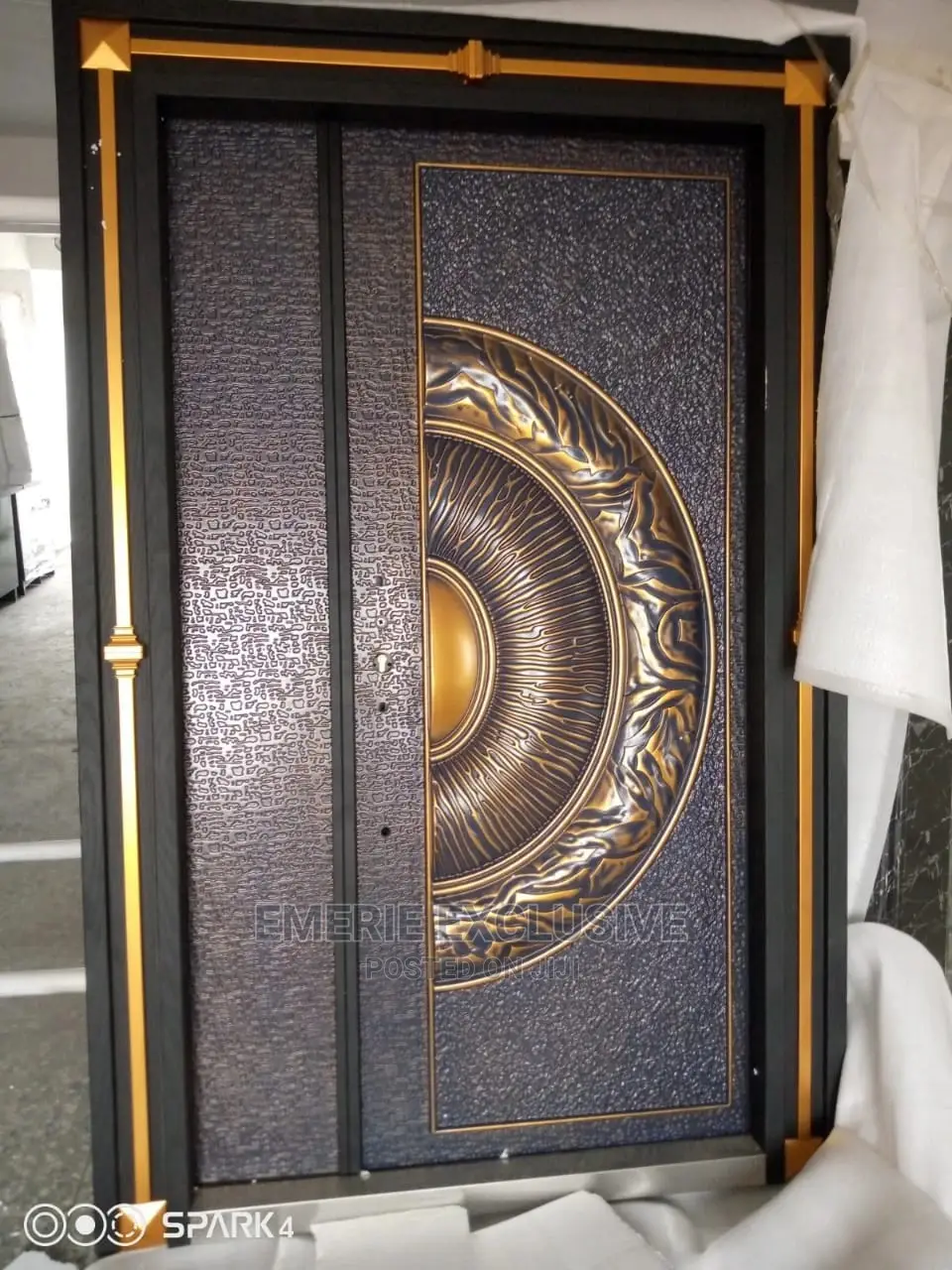 4ft: Percent Casted Bullet Proof Entrance Door