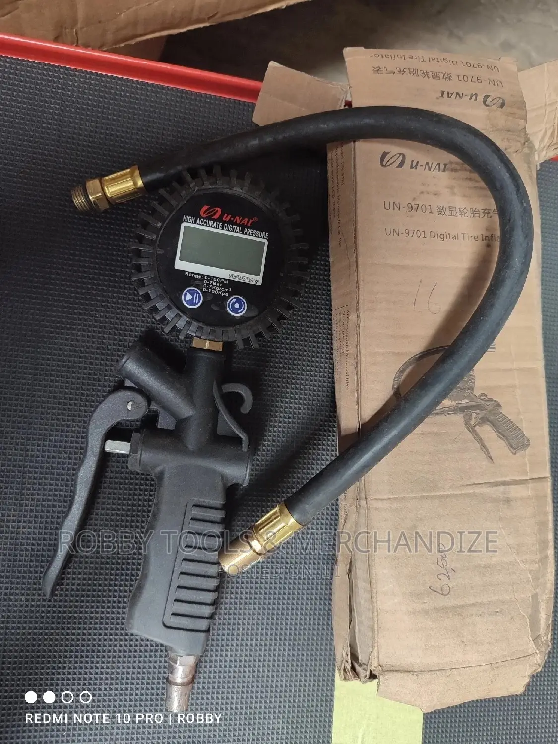 Digital Tire Inflator (Gauge)