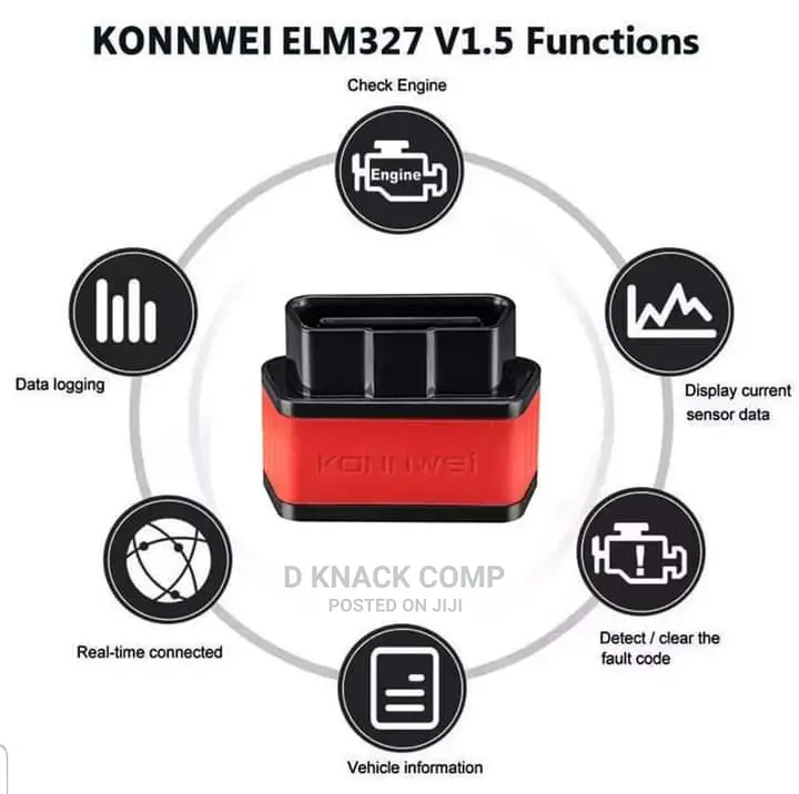 Konnwei Obd-Ii Car Scan Tools Automobile Fault Diagnostic