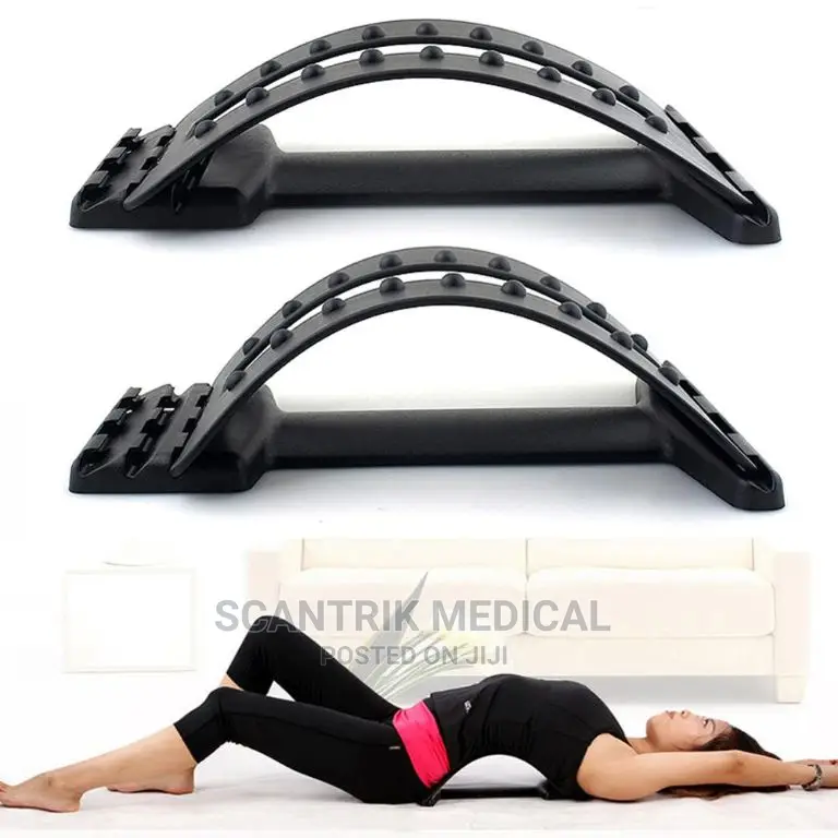 Back Stretching Cracking Device for Muscle Massage Pain Reli