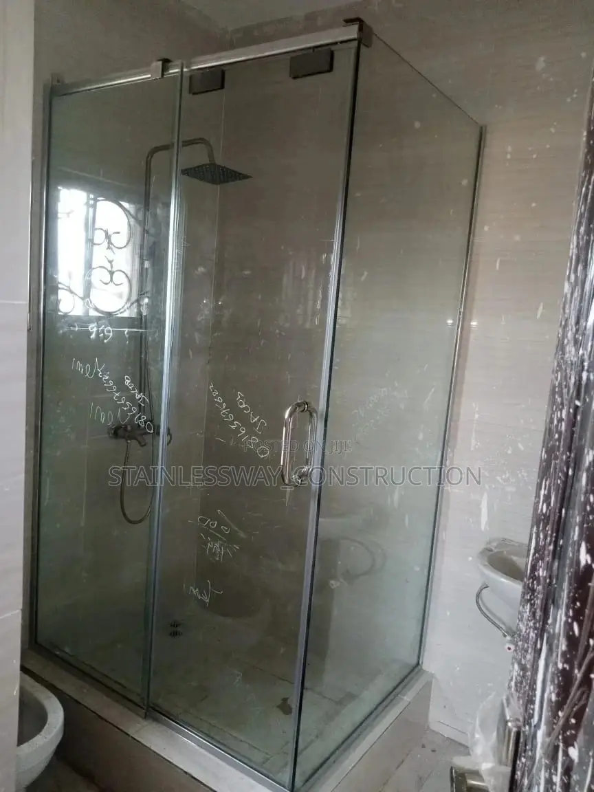 Shower Plan Glass Cubicle