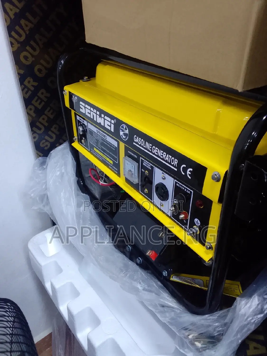 Senwei 3.5kva Generator Key Start