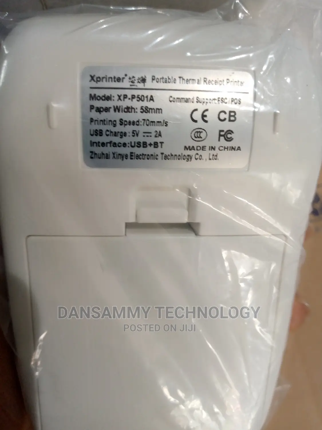 Xp-P501a Xprinter Bluetooth Printer