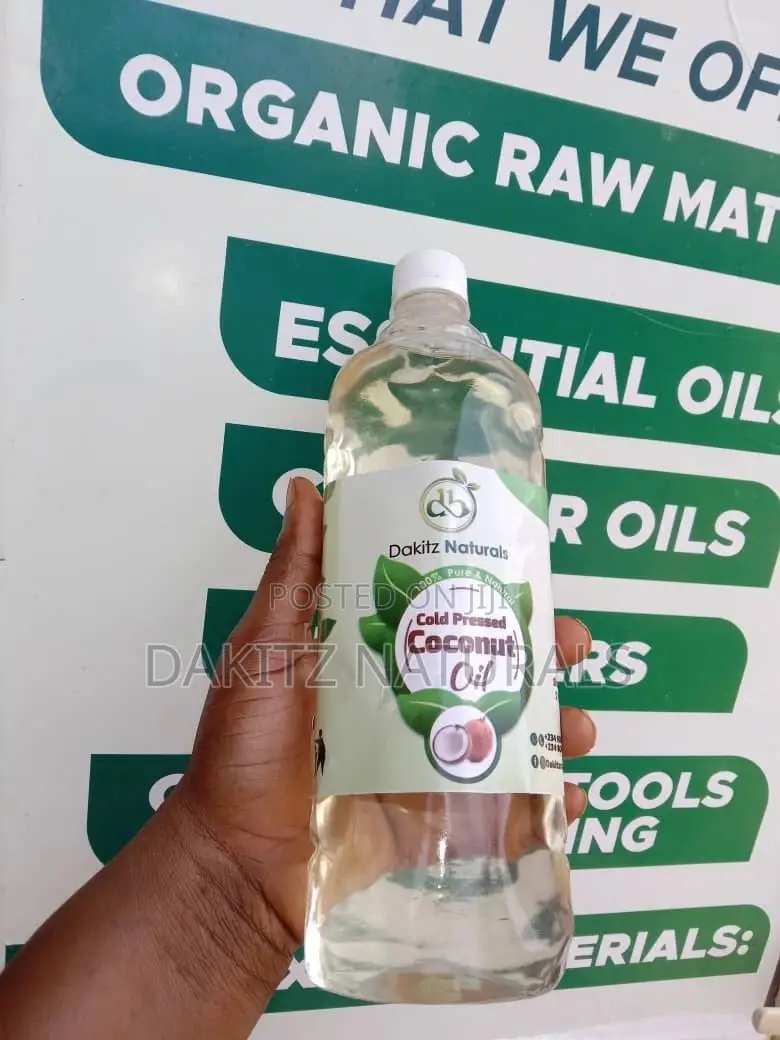 Coconut Oil Coldpressed 1liter