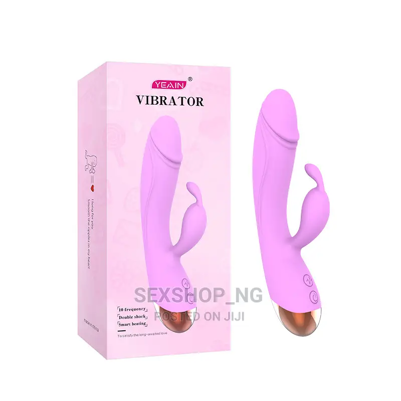 Rabbit Extra Silent Whisper Vibrator Rechargeable Dildo