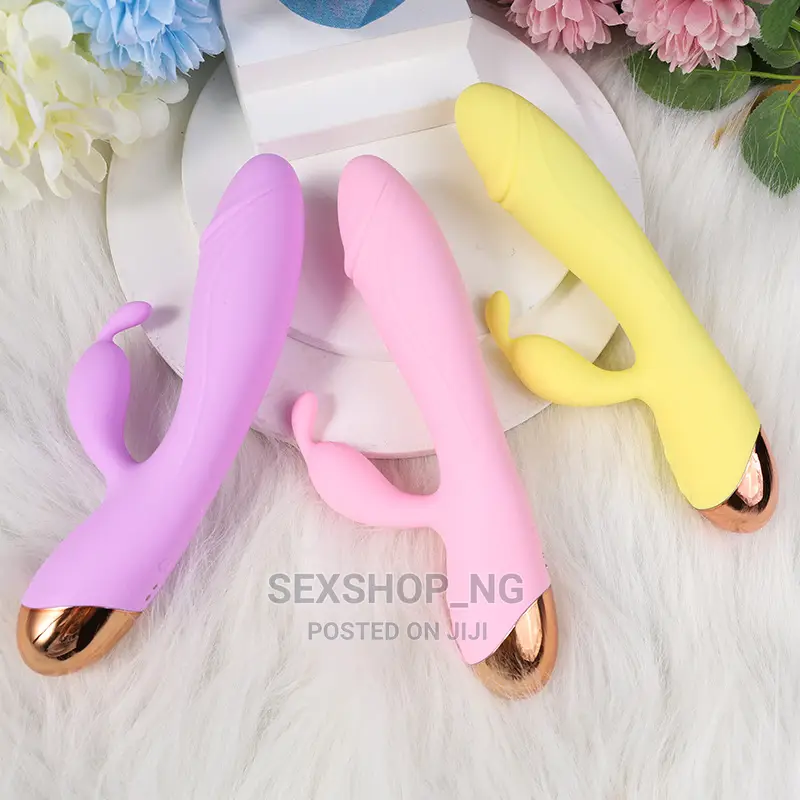 Rabbit Extra Silent Whisper Vibrator Rechargeable Dildo