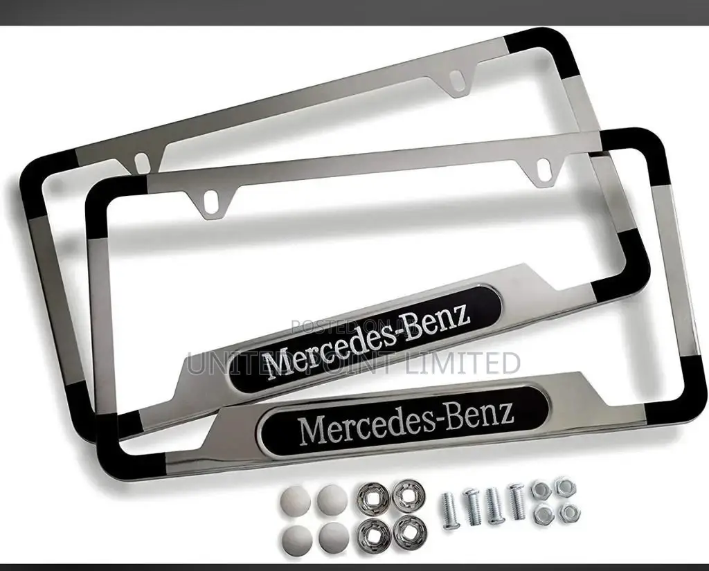 Plate Number Frame for Mercedes Benz