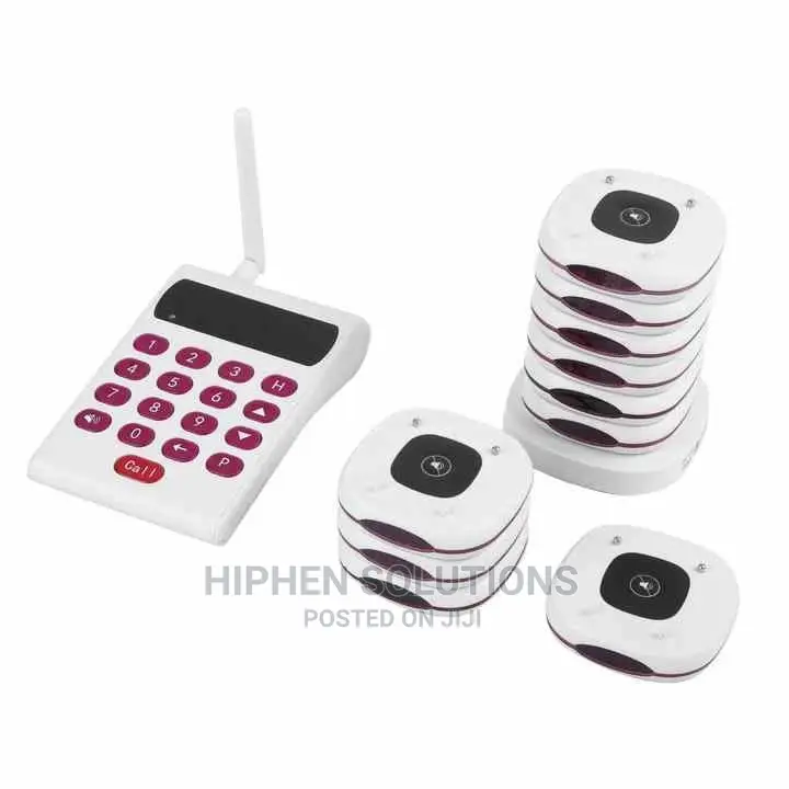 Daily Operation Hotel Wireless Pager Watch System