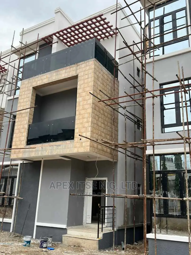 Dark Tinted Grey Glass Balcony