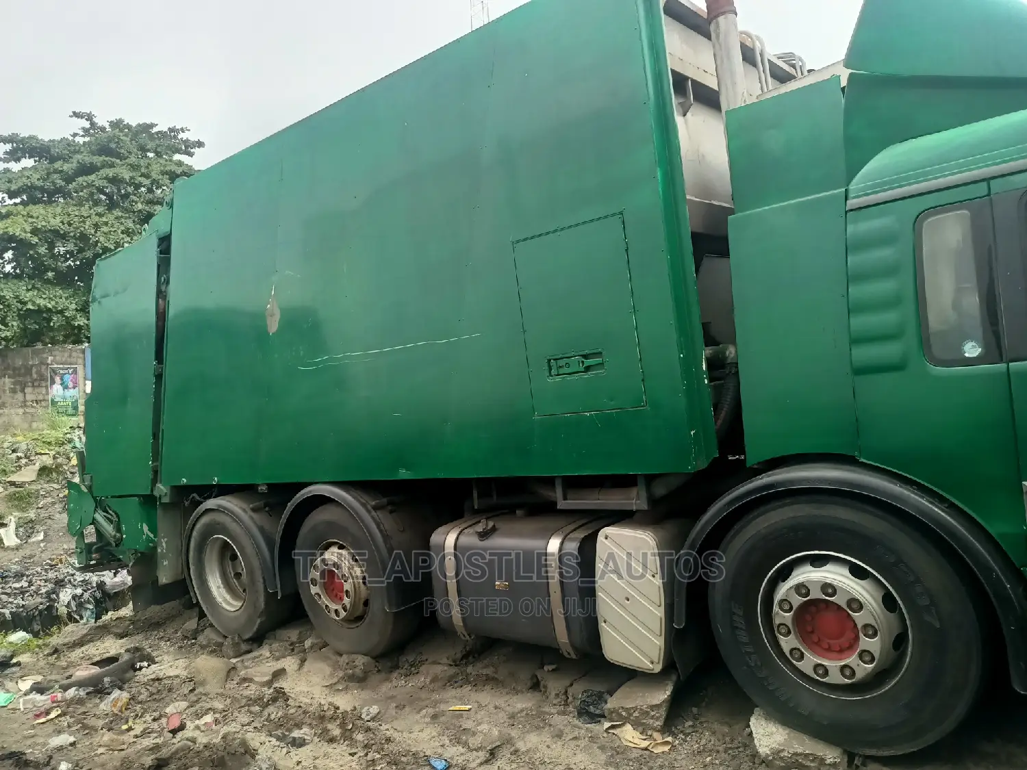 Man Diesel Refuse Disposal Truck