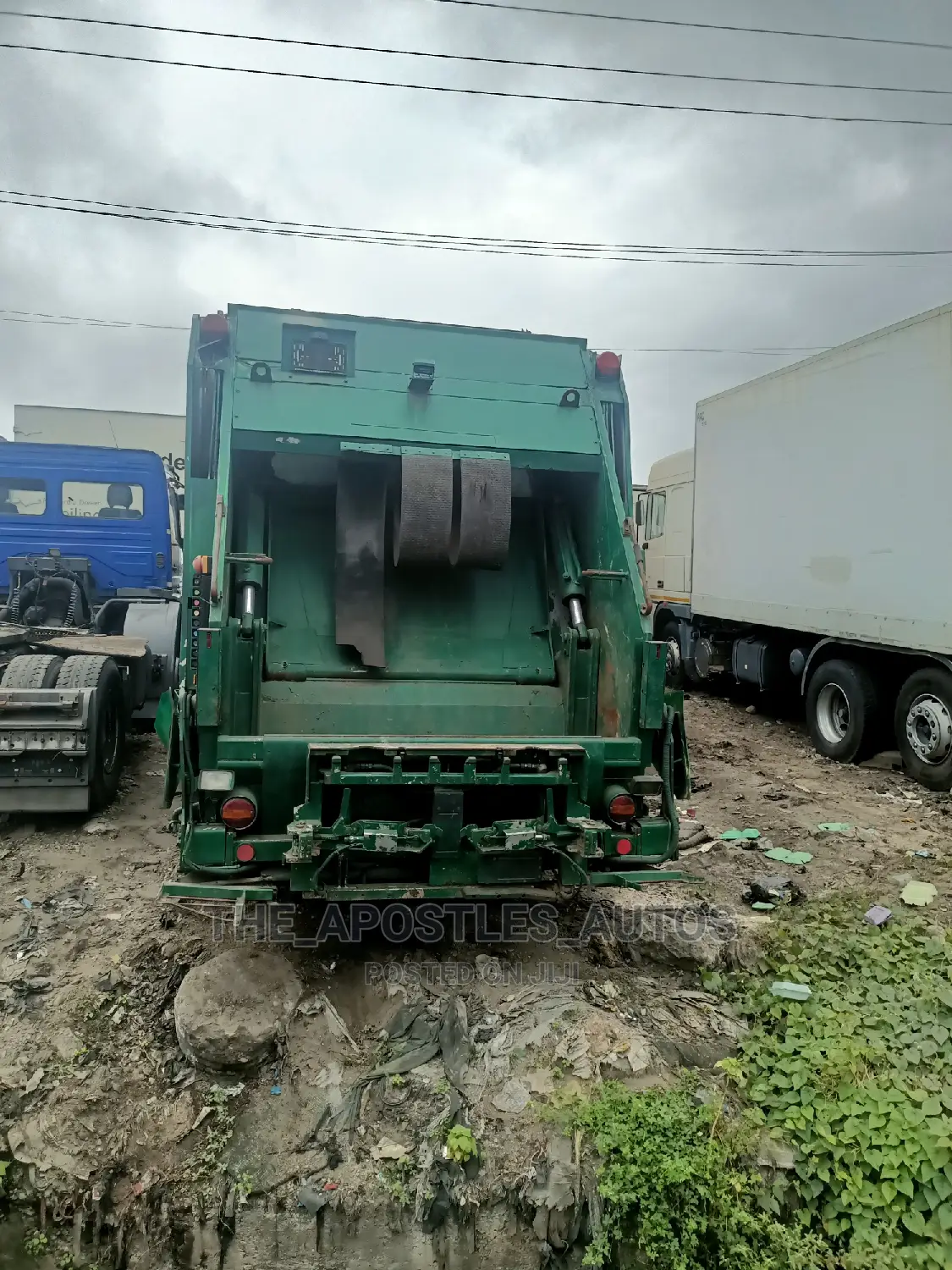 Man Diesel Refuse Disposal Truck