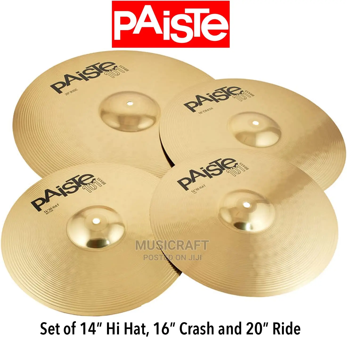 Paiste Cymbals Pack