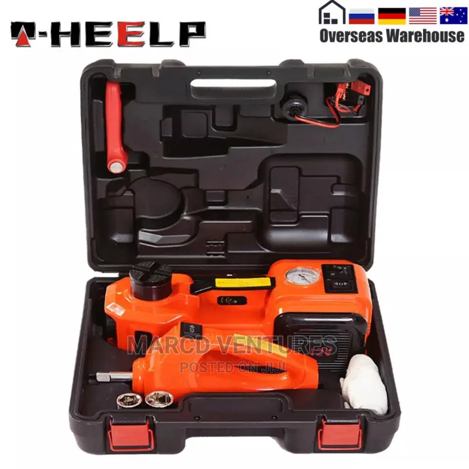 Electric Car Jack/Tyre Inflator/Wheel Scanner