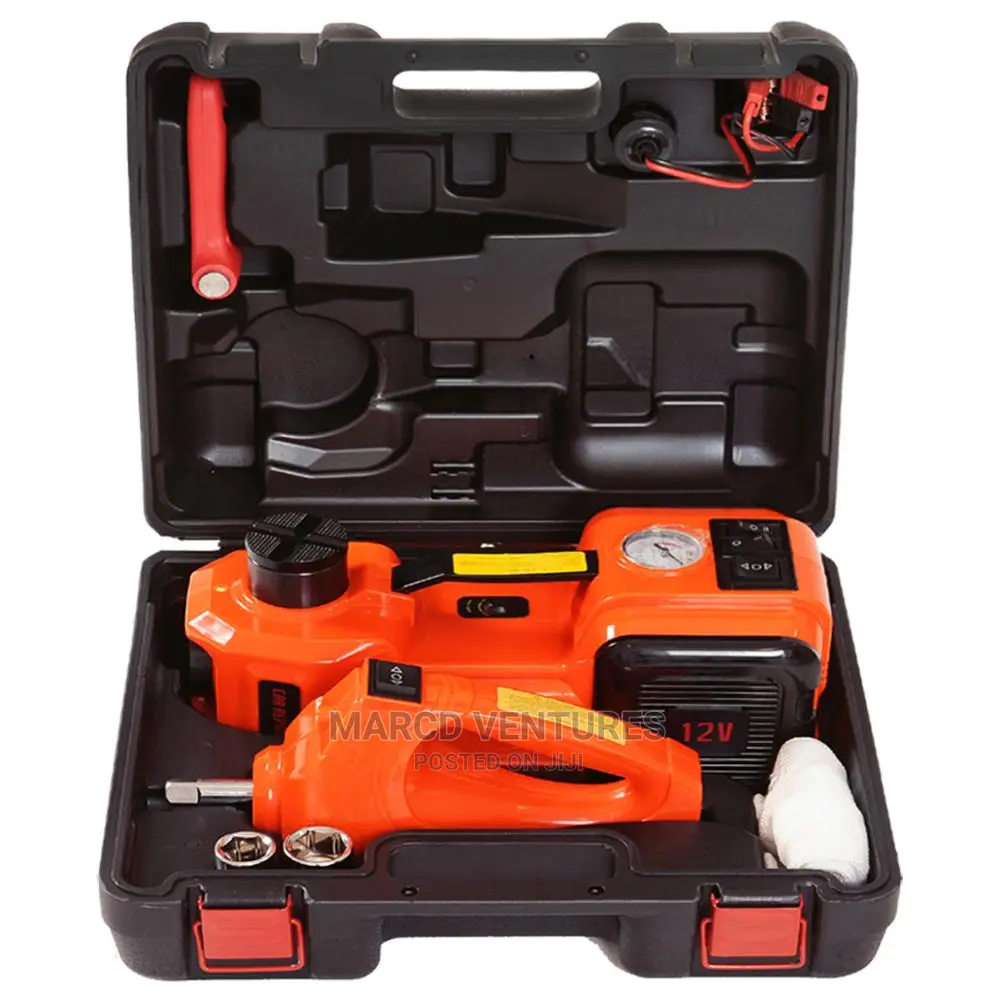 12v Car Electric Hydraulic Jack/Air Inflator/ Wheel Scanner