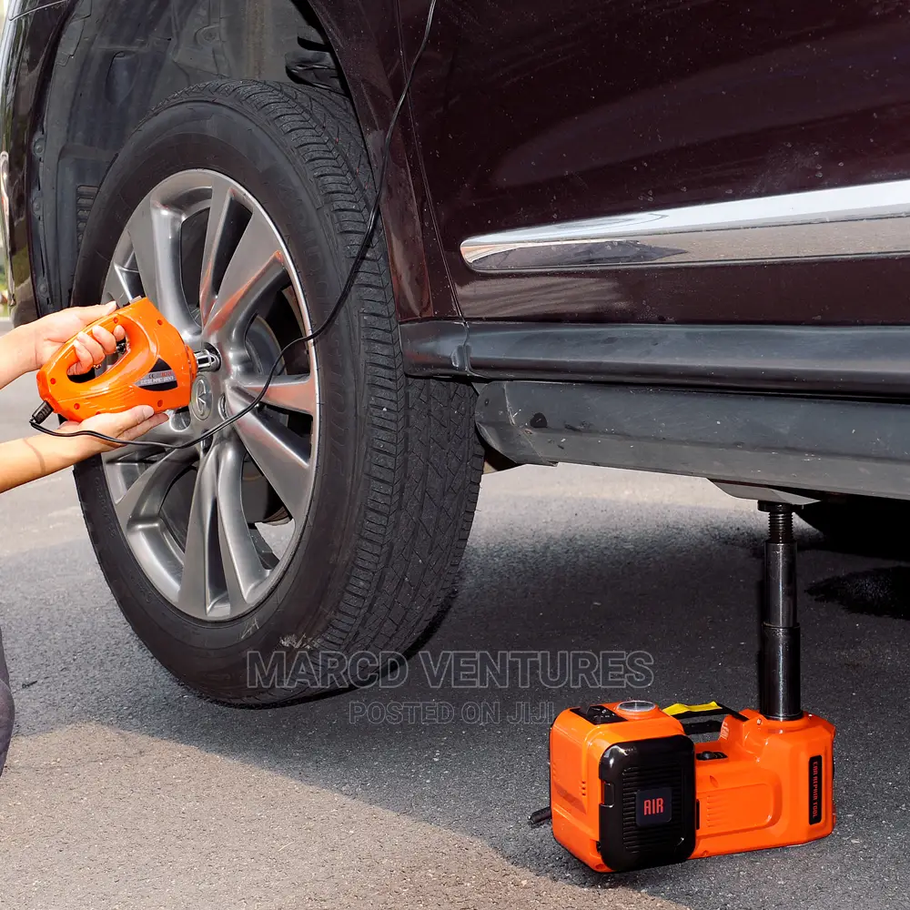 12v Car Electric Hydraulic Jack/Air Inflator/ Wheel Scanner