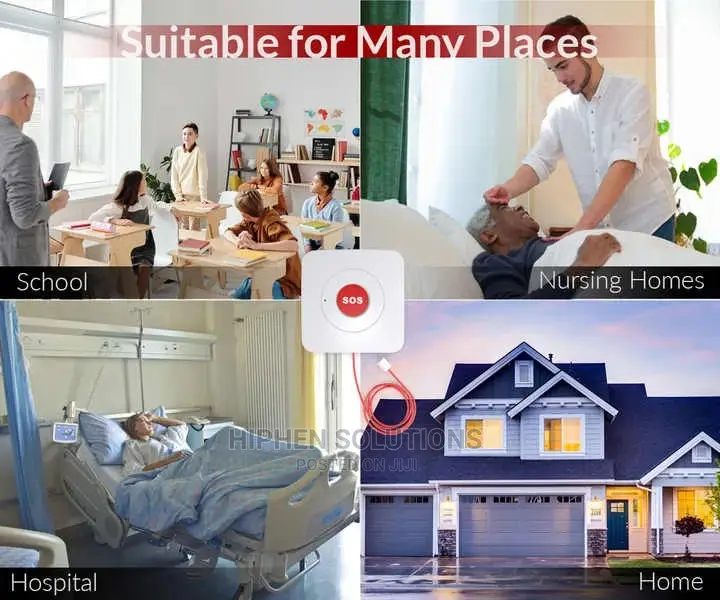 Wireless SOS Button for Smart Home Security System